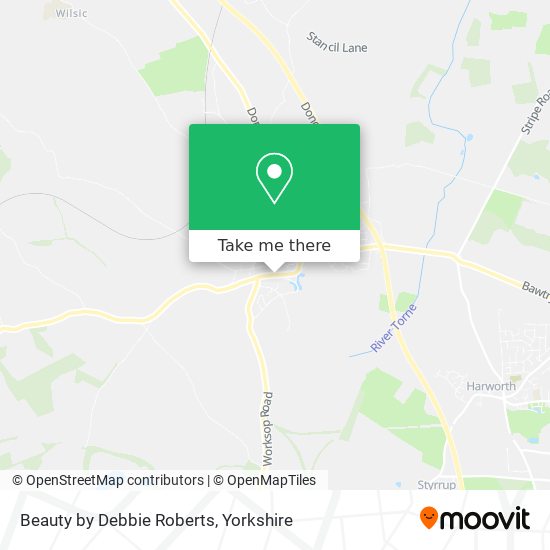 Beauty by Debbie Roberts map