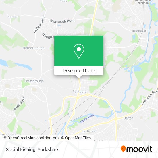Social Fishing map