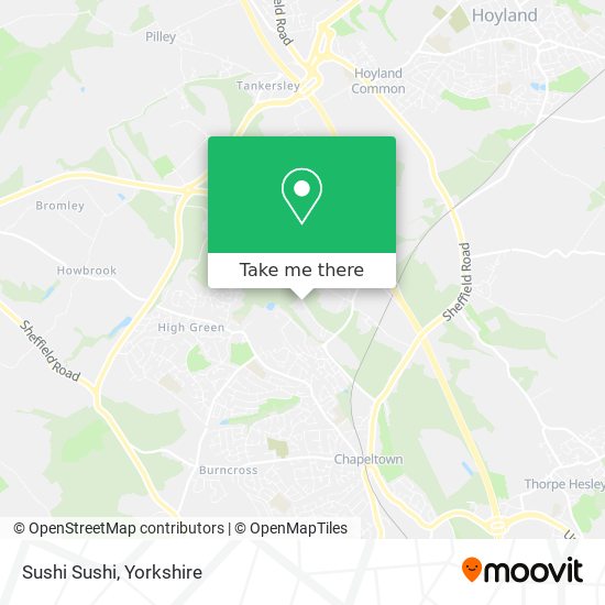Sushi Sushi map