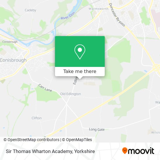 Sir Thomas Wharton Academy map