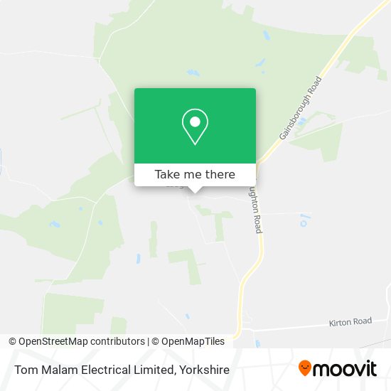 Tom Malam Electrical Limited map