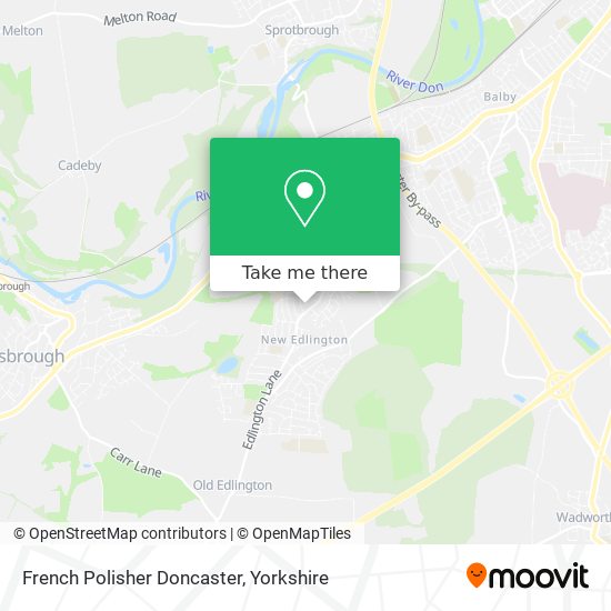 French Polisher Doncaster map