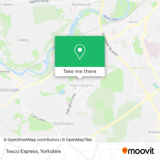 Tesco Express map