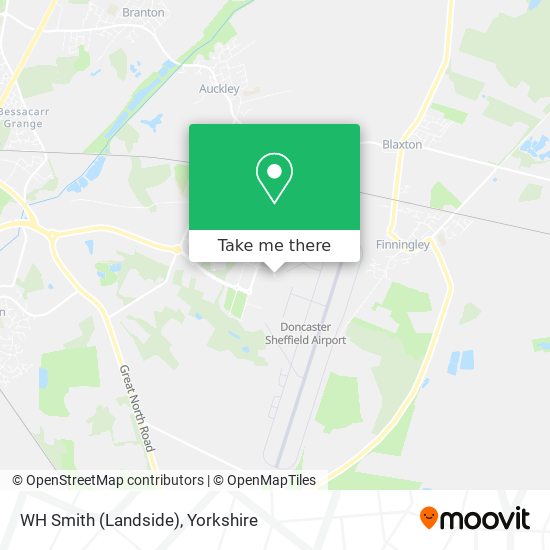 WH Smith (Landside) map