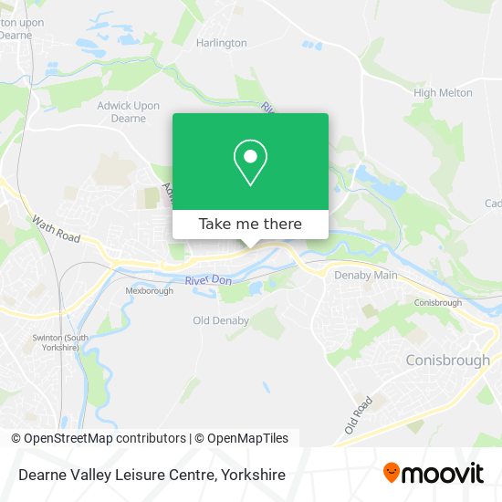 Dearne Valley Leisure Centre map