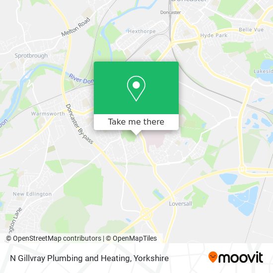 N Gillvray Plumbing and Heating map