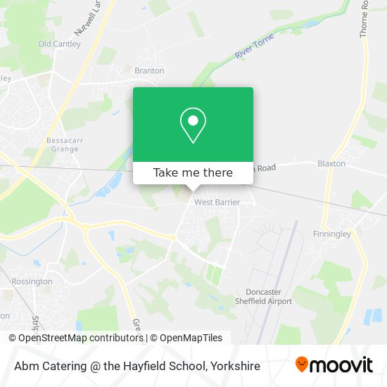 Abm Catering @ the Hayfield School map