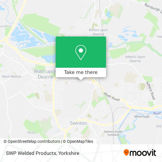 SWP Welded Products map