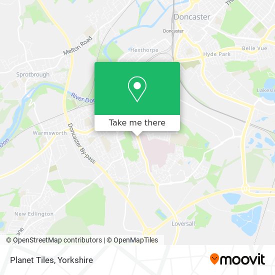 Planet Tiles map