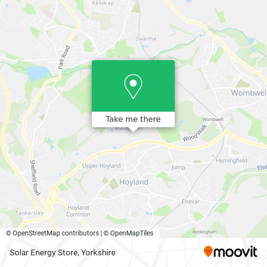 Solar Energy Store map