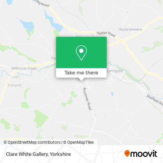 Clare White Gallery map