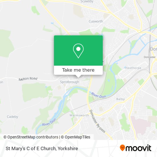 St Mary's C of E Church map
