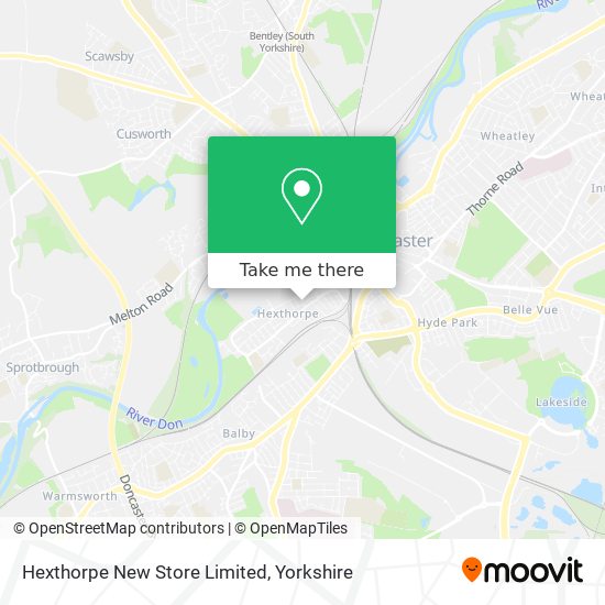 Hexthorpe New Store Limited map