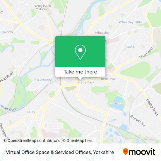 Virtual Office Space & Serviced Offices map