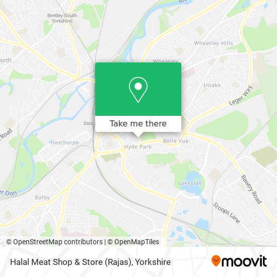 Halal Meat Shop & Store (Rajas) map