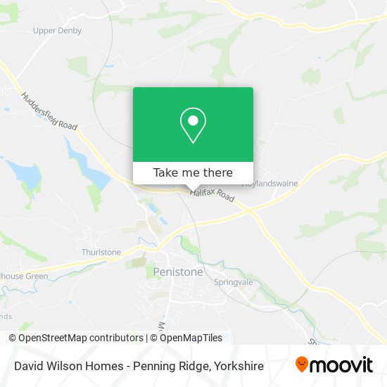 David Wilson Homes - Penning Ridge map