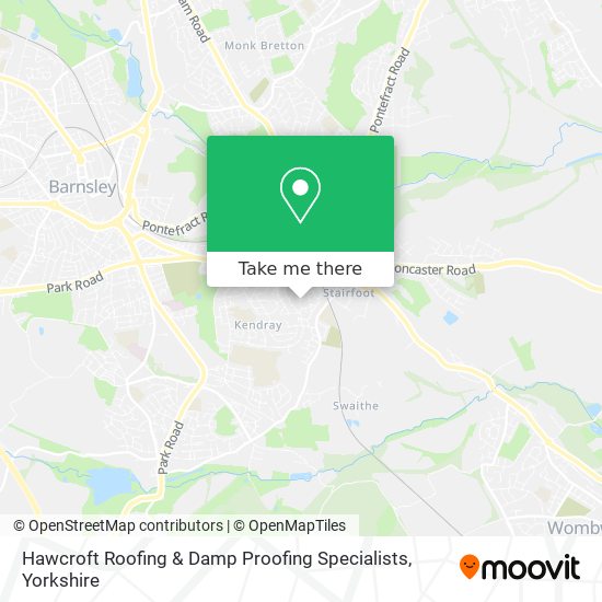 Hawcroft Roofing & Damp Proofing Specialists map