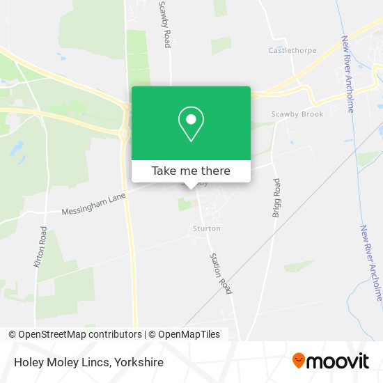 Holey Moley Lincs map