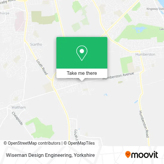 Wiseman Design Engineering map