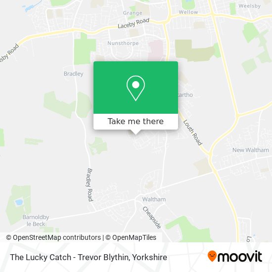 The Lucky Catch - Trevor Blythin map