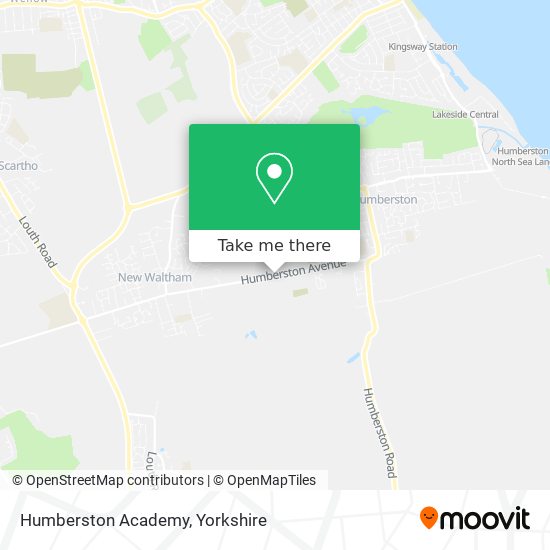 Humberston Academy map