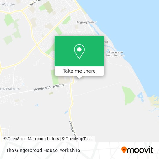 The Gingerbread House map