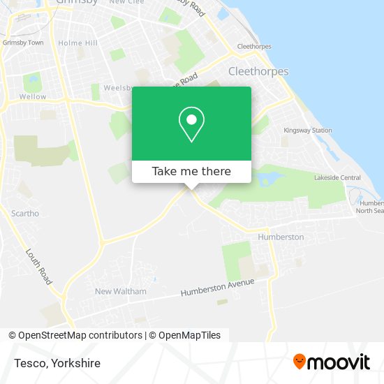 Tesco map