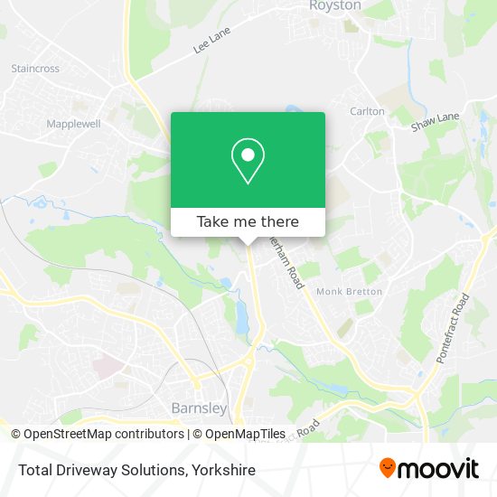 Total Driveway Solutions map