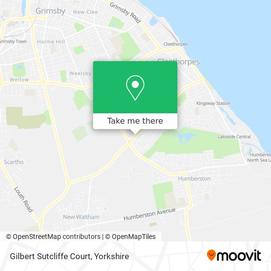 Gilbert Sutcliffe Court map
