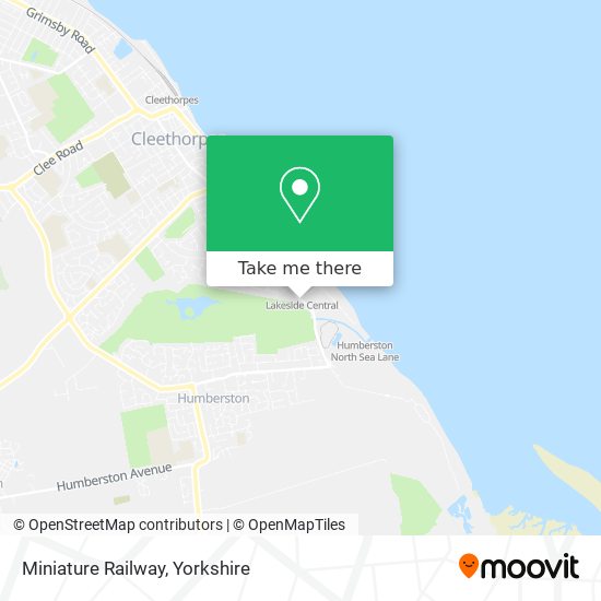 Miniature Railway map