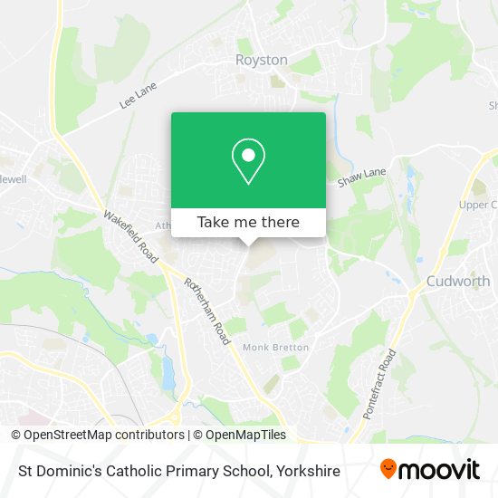 St Dominic's Catholic Primary School map