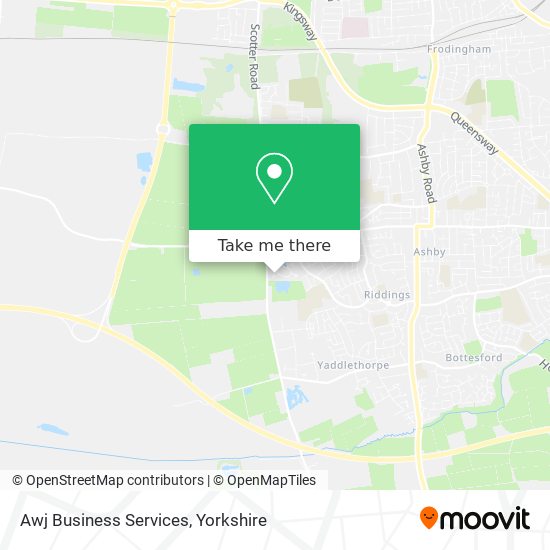 Awj Business Services map