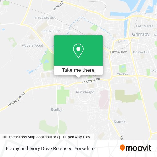 Ebony and Ivory Dove Releases map