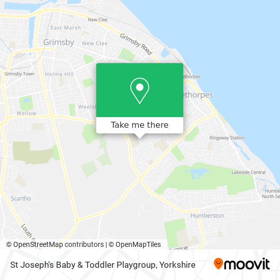 St Joseph's Baby & Toddler Playgroup map