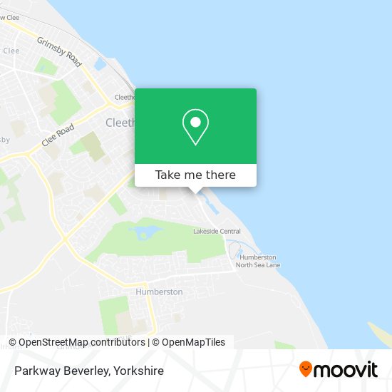 Parkway Beverley map