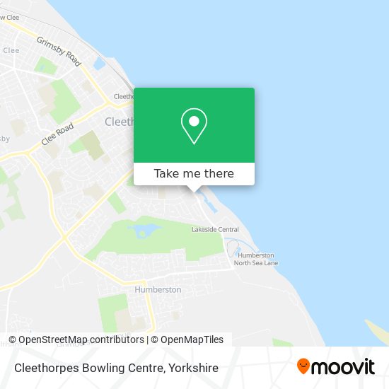 Cleethorpes Bowling Centre map