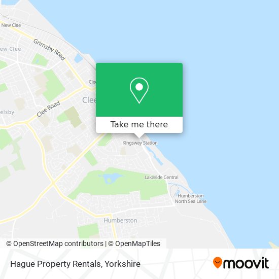 Hague Property Rentals map