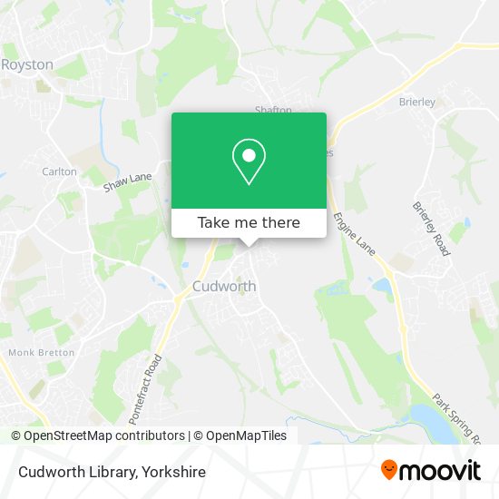 Cudworth Library map