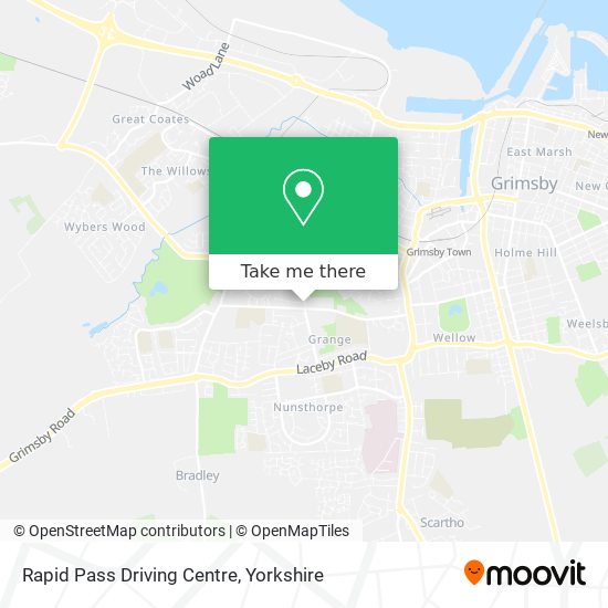 Rapid Pass Driving Centre map