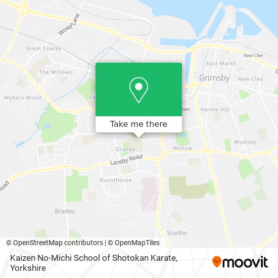 Kaizen No-Michi School of Shotokan Karate map