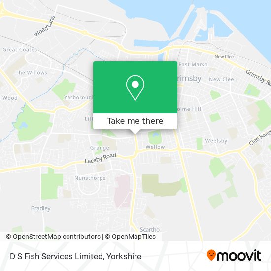 D S Fish Services Limited map