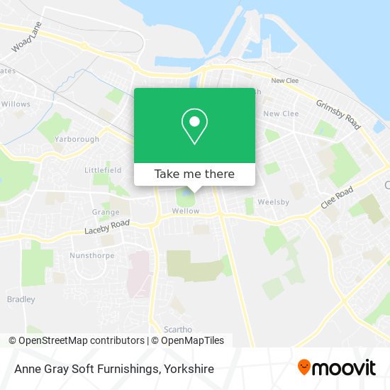 Anne Gray Soft Furnishings map