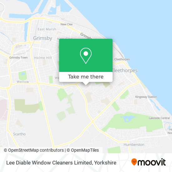 Lee Diable Window Cleaners Limited map