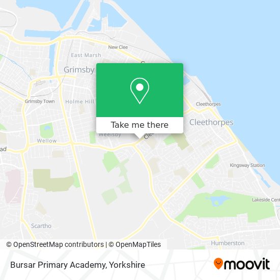 Bursar Primary Academy map