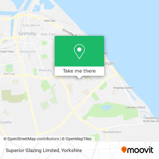 Superior Glazing Limited map