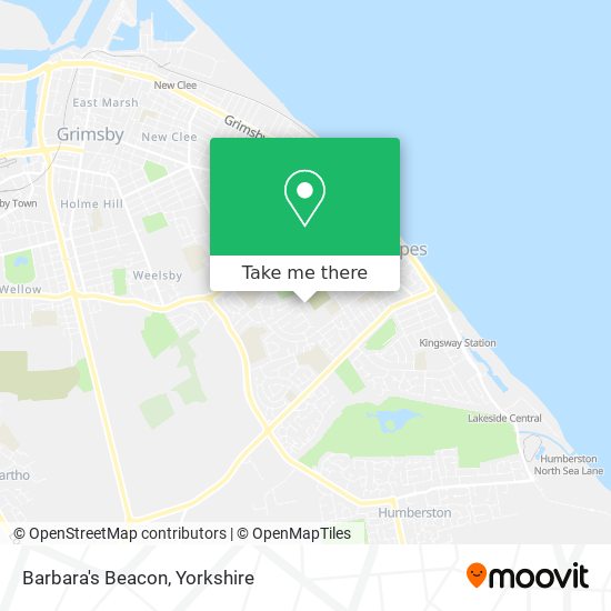 Barbara's Beacon map