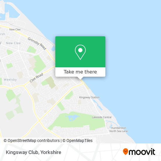 Kingsway Club map