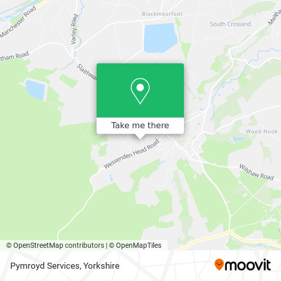 Pymroyd Services map