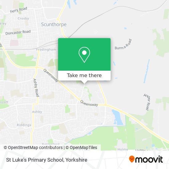 St Luke's Primary School map