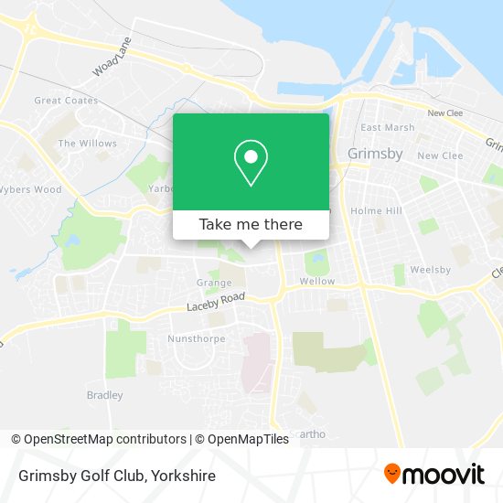 Grimsby Golf Club map